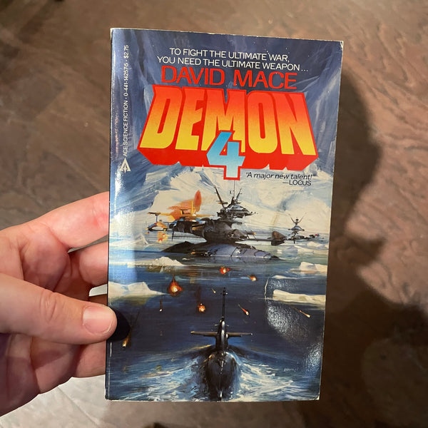 Demon 4 - David Mace - 1986 John Berkey Ace Books Paperback