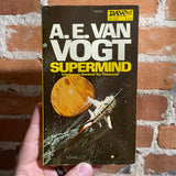 Supermind - A.E. Van Vogt - 1977 Daw Books - Vincent DiFate Cover