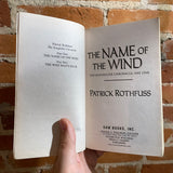 The Name of the Wind - Patrick Rothfuss - The Kingkiller Chronicle - 2008 First Paperback