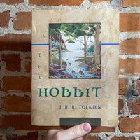 The Hobbit - J.R.R. Tolkien - Illustrated Houghton Mifflin paperback - Andrew Becker Cover