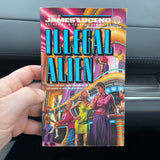 Illegal Alien - James Luceno - 1990 Barclay Shaw Cover -  Del Rey Paperback