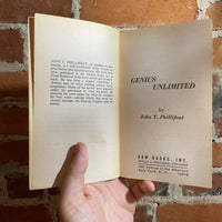 Genius Unlimited - John T. Phillifent - Jack Gaughan 1972 Cover - Daw Books Paperback