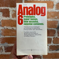Analog 6 - Edited by John W. Campbell - 1968 Pocket Books Paperback