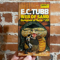 Web of Sand - E.C. Tubb - Dumarest of Terra: #20 - 1979 Daw Books Paperback - Don Maitz Cover