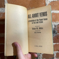 All About Venus - Brian Aldiss - 1968 Dell Books Paperback