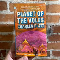 Planet of the Voles - Charles Platt - 1972 Berkley Medallion Paperback - Paul Lehr Cover