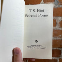 Selected Poems - T.S. Eliot - 1964 Harcourt Brace Jovanovich Paperback Edition