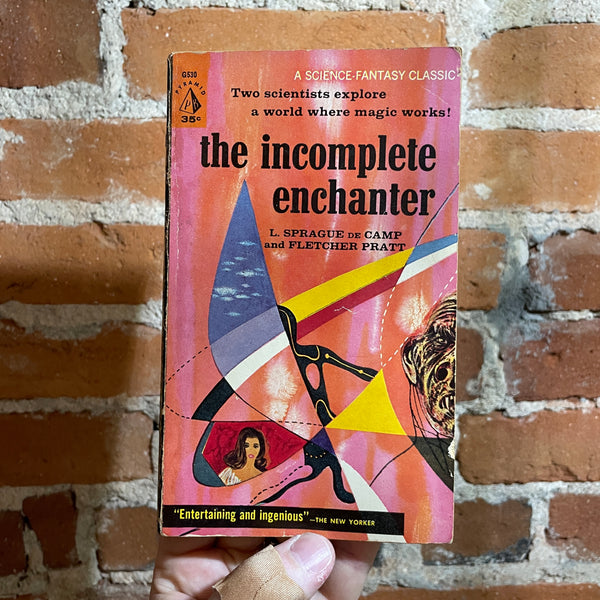 The Incomplete Enchanter - L. Sprague De Camp & Fletcher Pratt - 1960 1st Pyramid Paperback