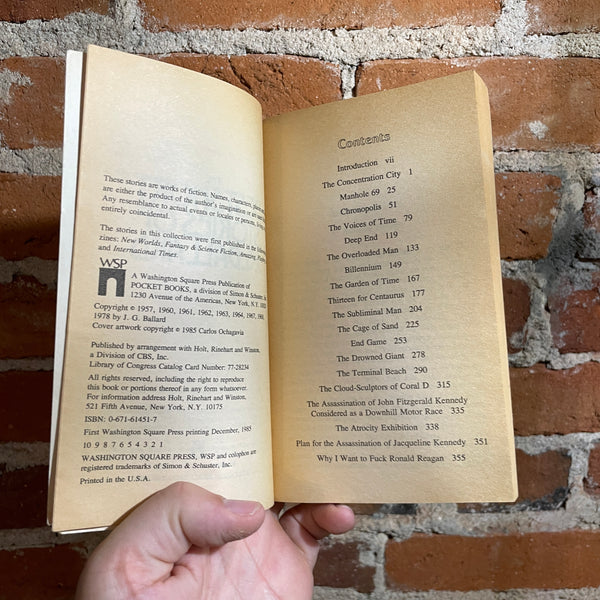 The Best Short Stories of J.B. Ballard 1985 Washington Square Press