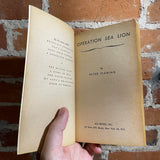 Operation Sea Lion - Peter Fleming 1957 Ace Star Books Paperback