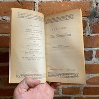 The Silmarillion - J.R.R. Tolkien - March 1979 Ballantine - Books White Cover Paperback