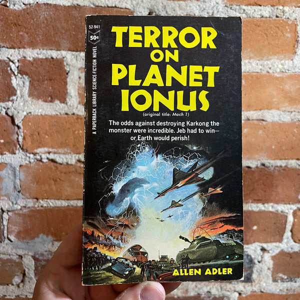 Terror on Planet Ionus - Allen Adler - 1966 Paperback Library