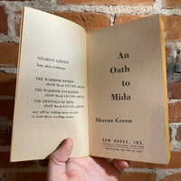 An Oath to Mida - Sharon Green - 1983 Daw Books - Ken W. Kelly Cover