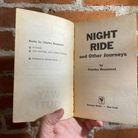 Night Ride and Other Journeys - Charles Beaumont - 1960 Bantam Paperback Edition