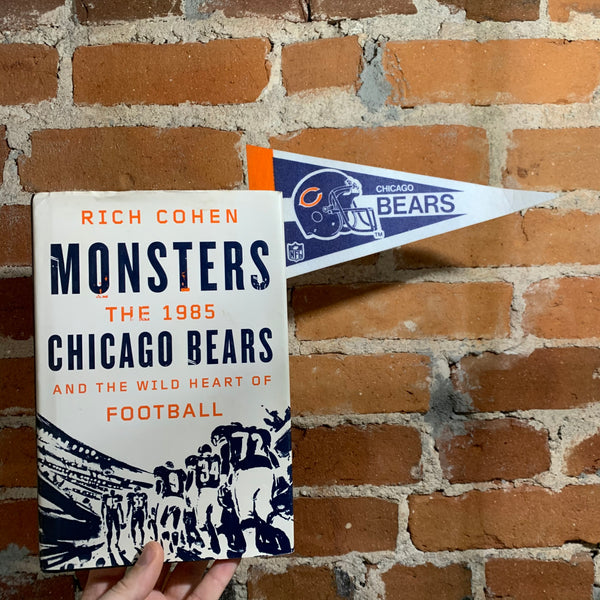 Monsters: The 1985 Chicago Bears and the Wild Heart of Football by Rich Cohen + Chicago Bears Pendant