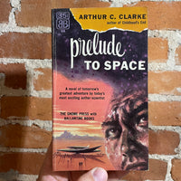 Prelude To Space - Arthur C. Clarke - 1951 Ballantine Paperback - Richard Powers Cover