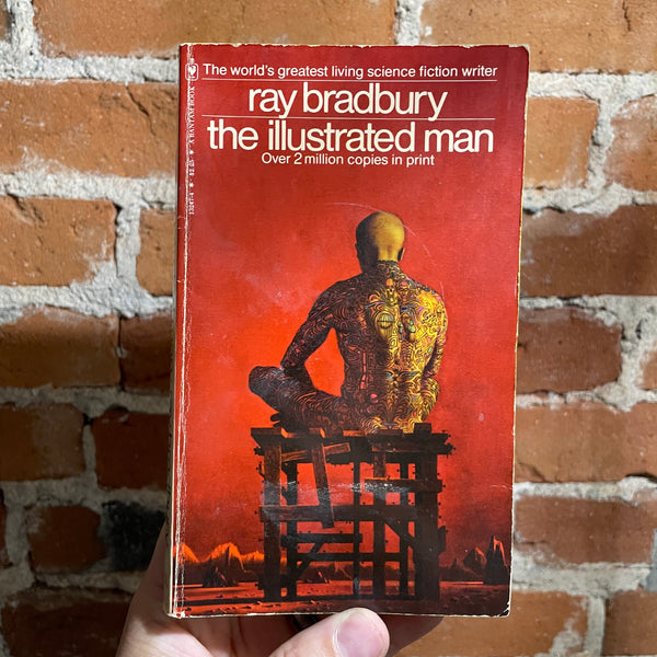 The Illustrated Man - Ray Bradbury - 1979 Bantam Books - Dean Ellis Cover