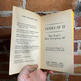 Terra SF II: The Years Best European SF - Edited by Richard D Nolane - 1983 Daw Books Paperback - Olivier Berni Cover