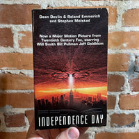 Independence Day: Novelisation - Dean Devlin 1996 Harper Prism 1st printing paperback