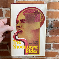 The Shockwave Rider - John Brunner - 1975 Harper and Row - Creston Ely Cover
