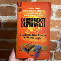Sunburst - Phyllis Gotlieb - 1964 Gold Medal Books - Richard Powers Cover
