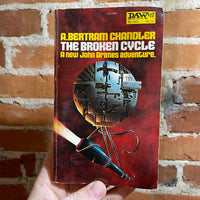 The Broken Cycle - A. Bertram Chandler - 1979 Daw Books - Richard Hescox Cover