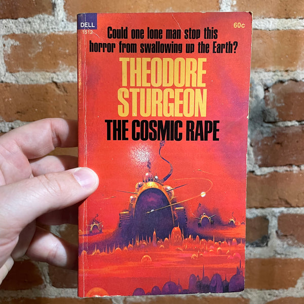 The Cosmic Rape - Theodore Sturgeon - 1968 First Printing Dell Paperback - Paul Lehr Cover