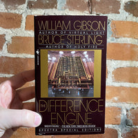 The Difference Engine - Bruce Sterling & William Gibson - 1992 Bantam Books Paperback