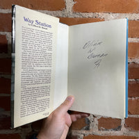 Way Station - Clifford D. Simak - 1963 BCE Doubleday Hardback - Jill Bauman Cover