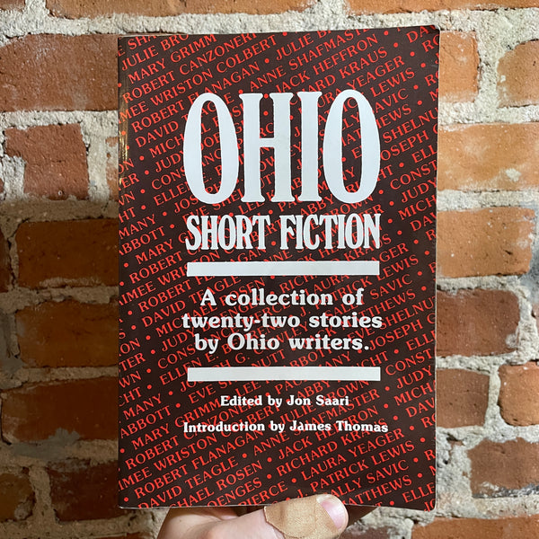Ohio Short Fiction - Edited by Jon Saari - Paperback