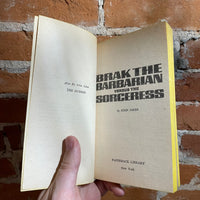Brak the Barbarian Versus the Sorceress - John Jakes - 1969 Popular Library Paperback - Frank Frazetta Cover