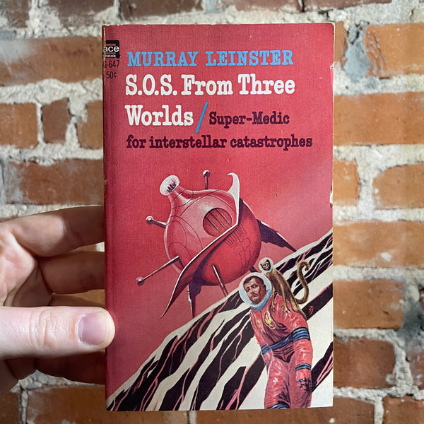 S.O.S. from Three Worlds - Murray Leinster - 1966 Ace Books Paperback