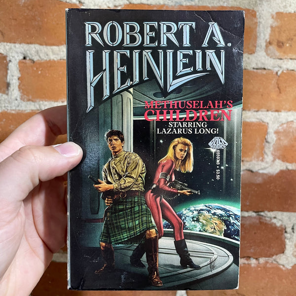 Methuselah’s Children - Robert A. Heinlein 1986 Paperback Edition - John Melo Cover