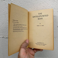 The Unteleported Man - Philip K. Dick 1966 Ace Double G602 - Frank Kelly Freas Cover