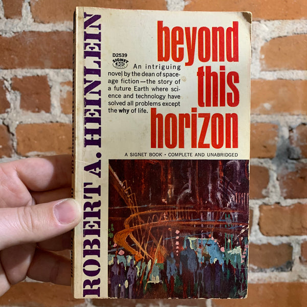 Beyond this Horizon - Robert A. Heinlein 1964 - Sanford Kossin Cover