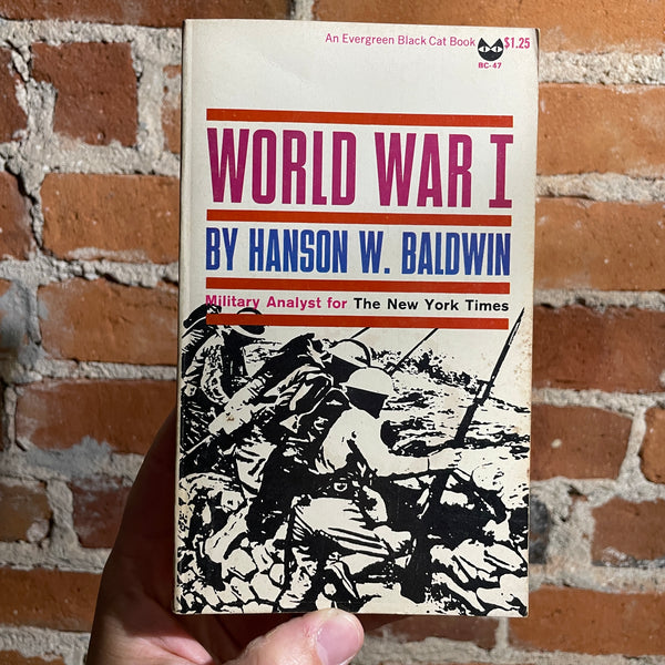 World War I - Hanson W. Baldwin - 1962 Grove Press Paperback