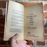 The Man Who Sold The Moon - Robert A. Heinlein 1959 2nd Signet Books Paperback Stanley Meltzoff Cover