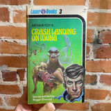 Crash Landing on Iduna - Arthur Tofte - 1975 Laser Books #3 Paperback - Frank Kelly Freas Cover