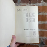 The Caves of Steel - Isaac Asimov - 1954 Doubleday BCE Edition - Jean Morton & Ruth Ray Cover