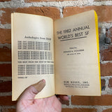 The 1982 Annual World’s Best SF - Edited by Donald Woolheim - Wayne D. Barlow Cover