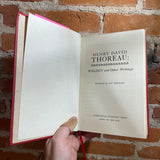 Walden And Other Writings - Henry David Thoreau 1970 International Collectors Library red hardback