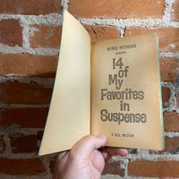 14 of My Favorites In Suspense - Edited by Alfred Hitchcock - Paperback