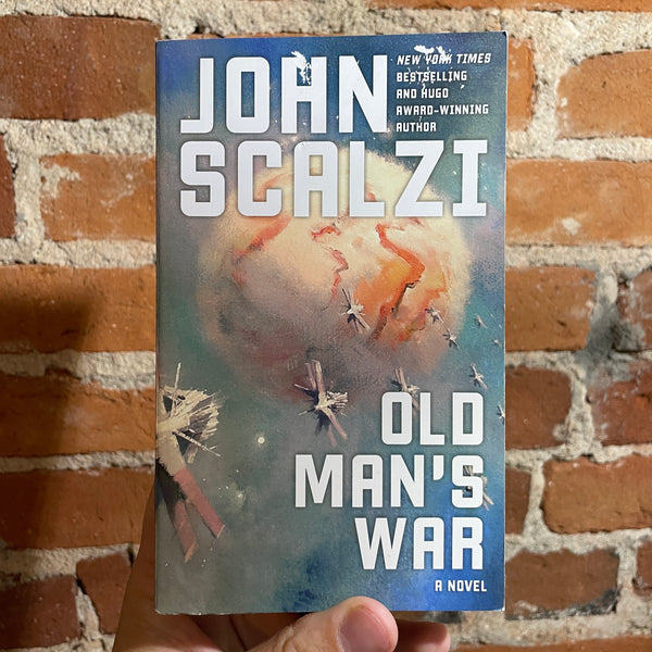 Old Man's War - John Scalzi - Signed 2007 Tor Books Paperback