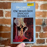 The Year’s Best Fantasy Stories: 4 - Edited by Lin Carter 1978 Daw Books - Esteban Maroto Cover