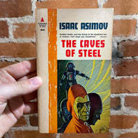 The Caves of Steel - Isaac Asimov - Pyramid Books Paperback Edition Ralph Brillhart Cover