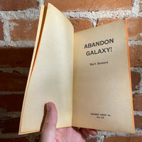 Abandon Galaxy - Bart Somers - 1967 Paperback Library