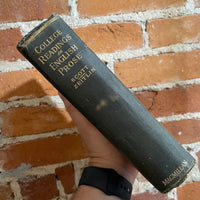 College Readings In English Prose - Franklin William Scott - 1920 The Macmillan Company Hardback