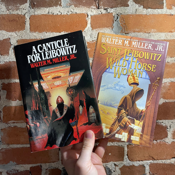 A Canticle for Leibowitz & Saint Leibowitz and the Wild Horse Woman - Walter M. Miller, Jr. - Hardback Bundle