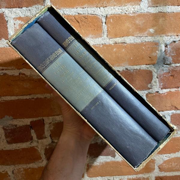 The Civil War Vol 1 & 2: Otto Eisenschiml & Ralph Newman Iliad. Box Set 1956 H/C