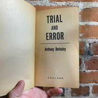 Trial and Error - Anthony Berkeley - Dell 1967 Paperback